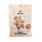Photo of a bag ginger gummi bears. On the package is a ginger tuber in form of a bear depicted.