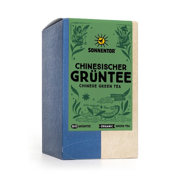 Chinesischer Grüntee bio 70 g, Kannenbeutel