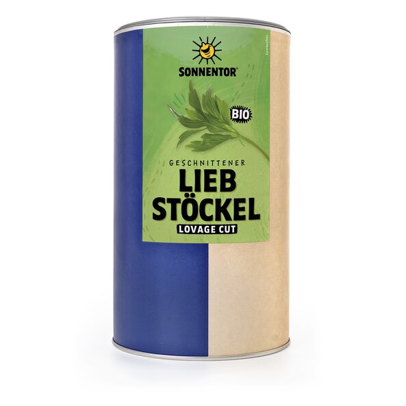 Liebstöckel geschnitten bio 140 g, Gastrodose groß