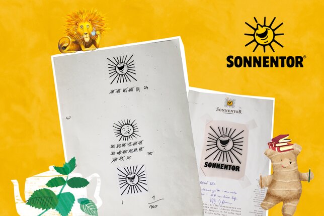 Das SONNENTOR Logo im Verlauf der Zeit | © SONNENTOR